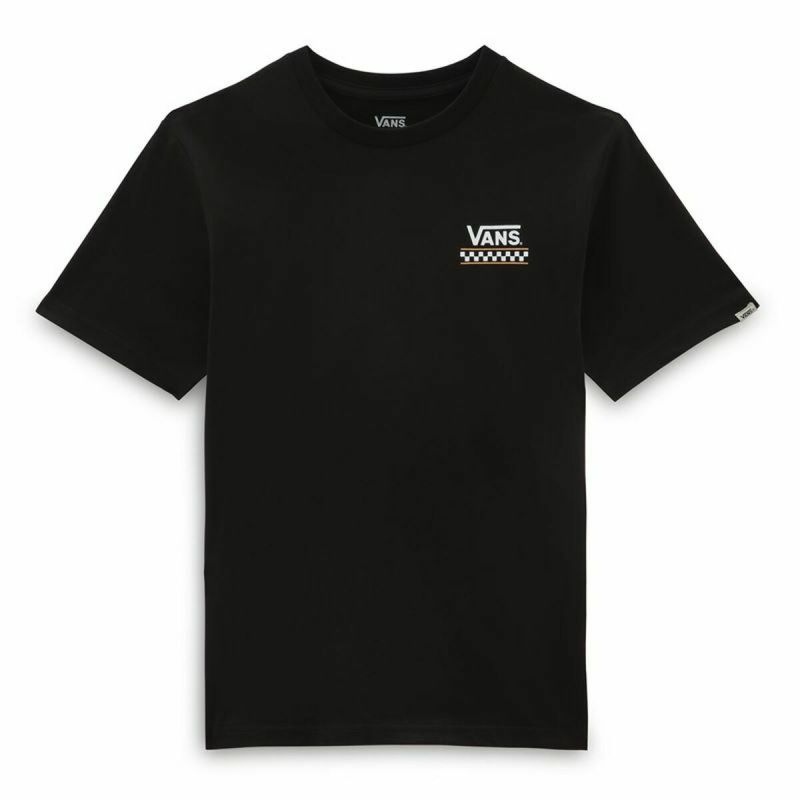 Tricou cu Mânecă Scurtă Copii Vans Stackton Negru