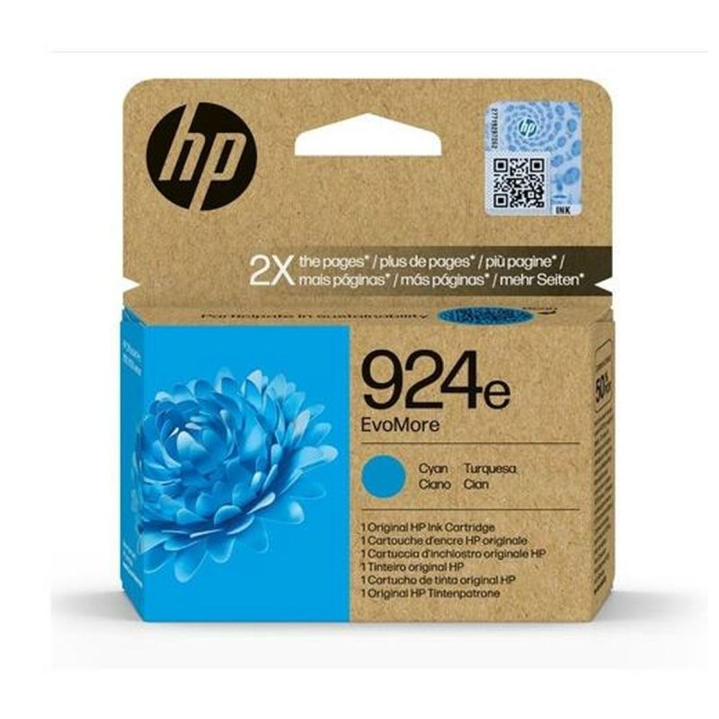 Cartuș cu Cerneală Originală HP EvoMore 924e Cyan