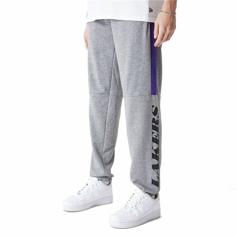 Pantaloni pentru Adulți New Era NBA LA Lakers  Gri Bărbați