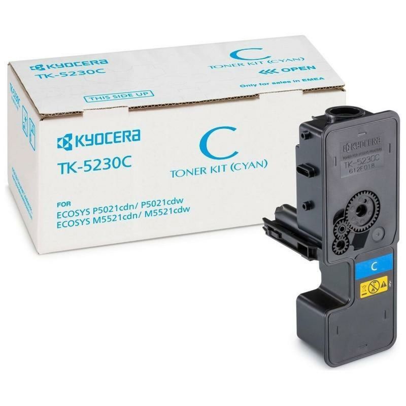 Toner Original Kyocera TK-5230C Negru Cyan