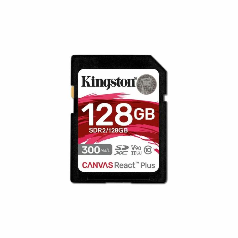 Card de Memorie Micro SD cu Adaptor Kingston SDR2/128GB 128 GB 8K Ultra HD SDXC UHS-II