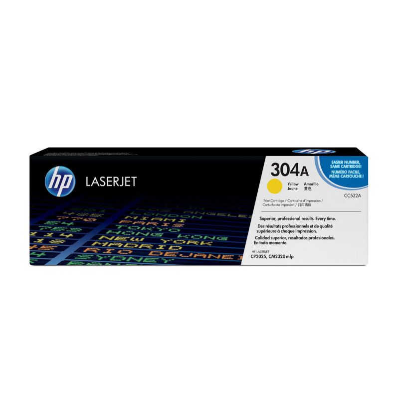 Toner HP 304A Galben