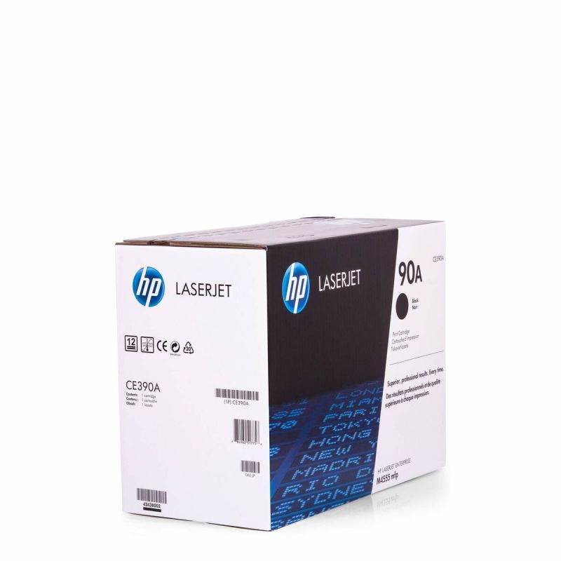 Toner Original HP CE390A Negru