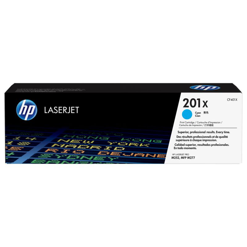 Toner Original HP 201X Cyan