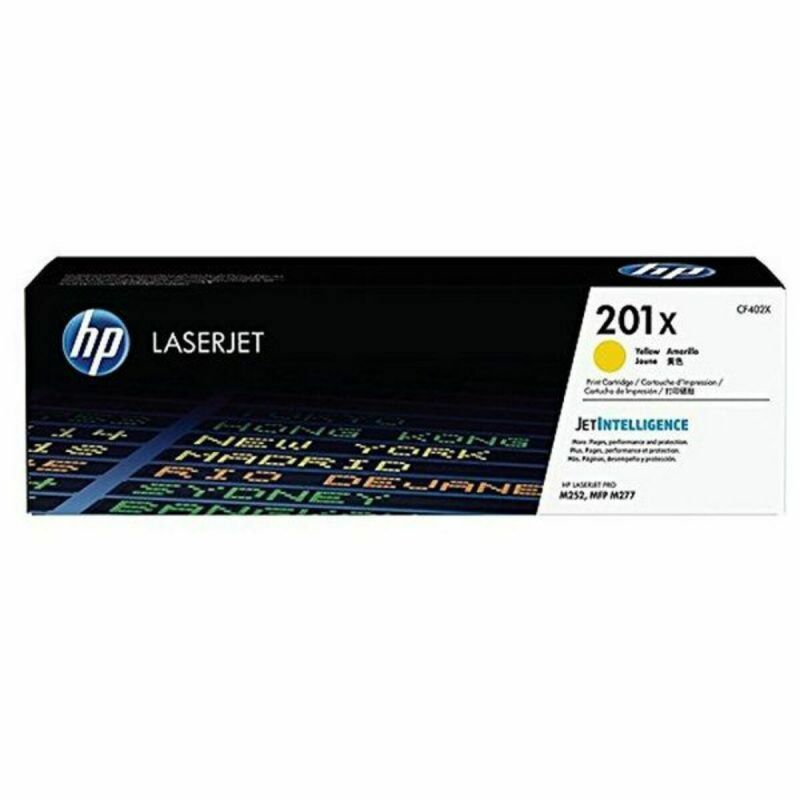 Toner Original HP 201X Galben