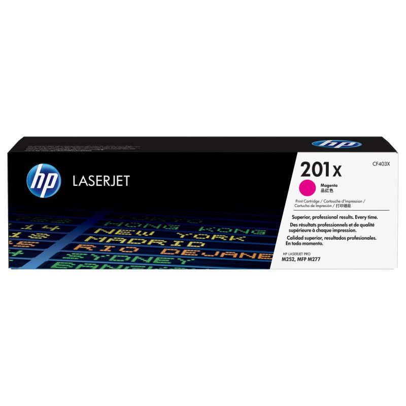 Toner Original HP 201X Magenta