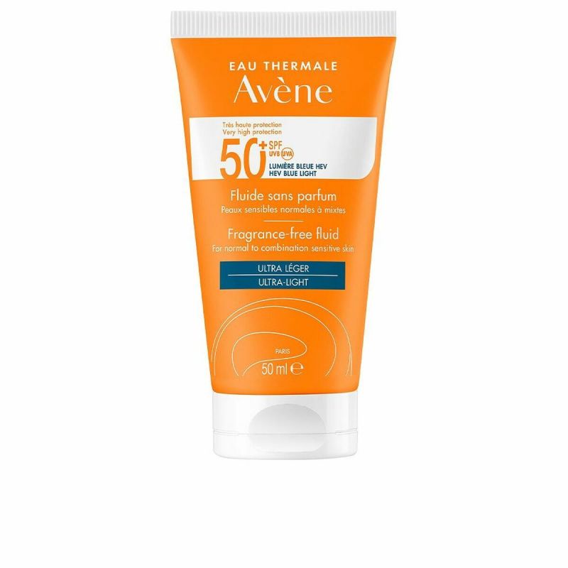 Lichid cu protecție solară Avene Ultra Light Spf 50+ 50 ml