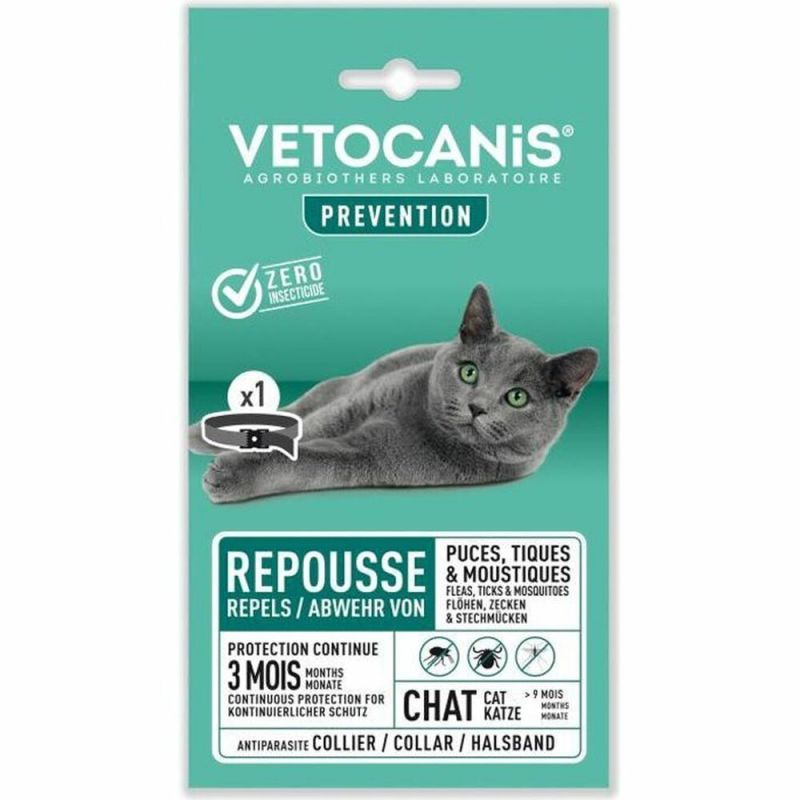 Anti-parasite collar Vetocanis Cric 9 Luni