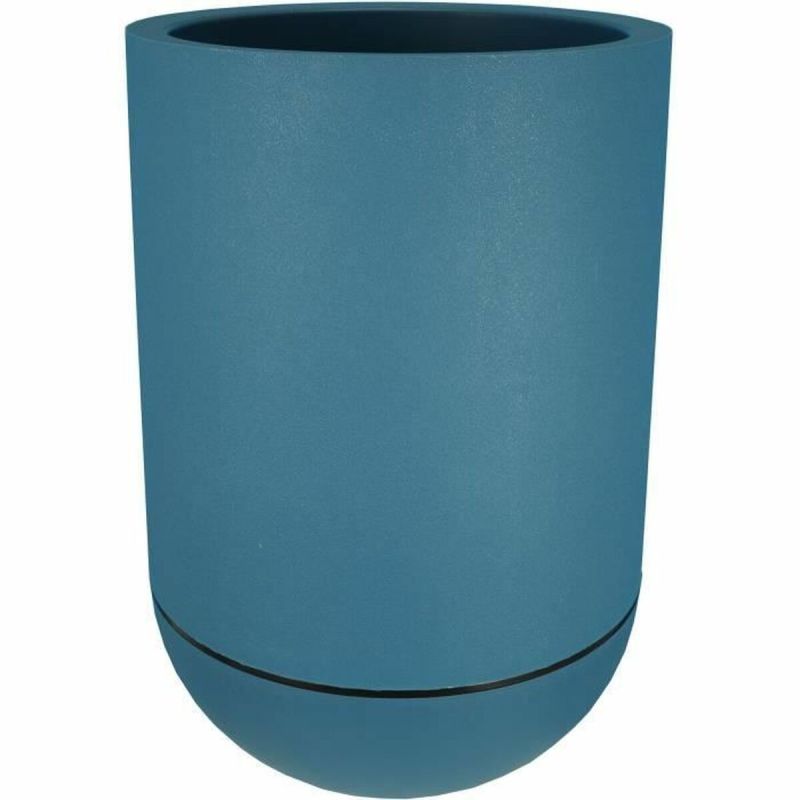 Ghiveci Riviera Alb Ø 40 cm Plastic Rotund