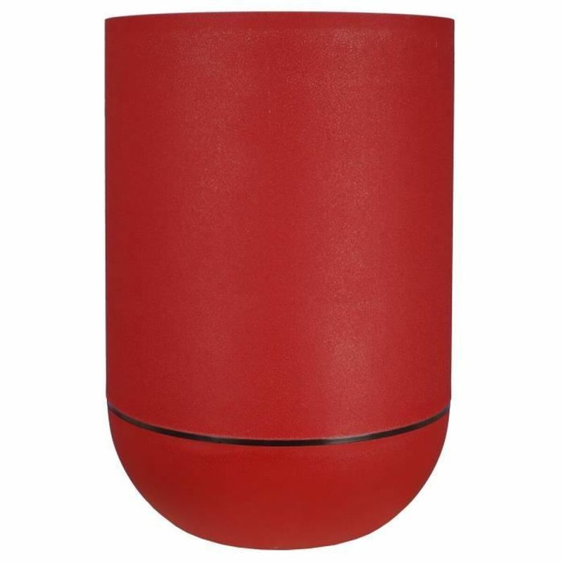 Ghiveci Riviera Ø 50 cm Roșu Plastic Rotund