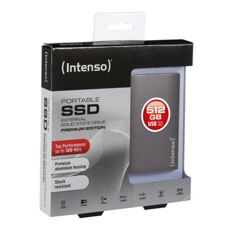 Hard disk Extern INTENSO 3823450 SSD 512 GB Antracit