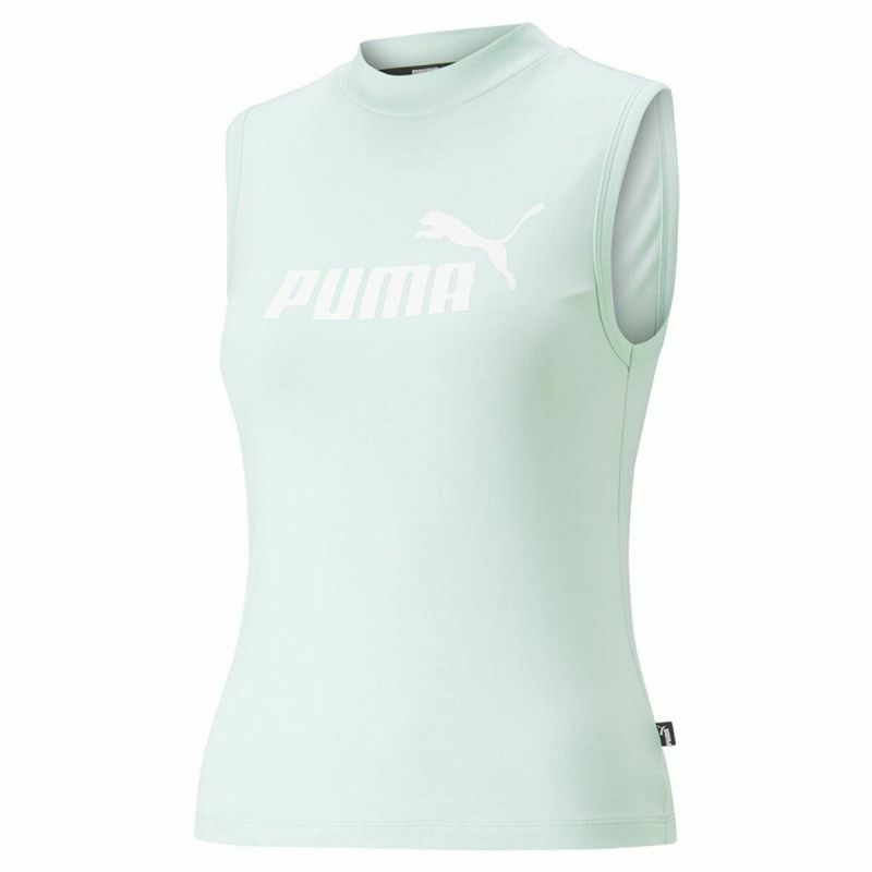 Tricou de Damă fără Mâneci Puma Slim Logo Tank Acvamarin