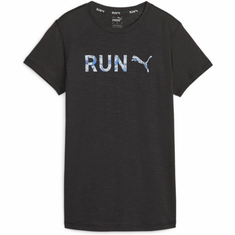 Tricou cu Mânecă Scurtă Femei Puma Graphicc Negru