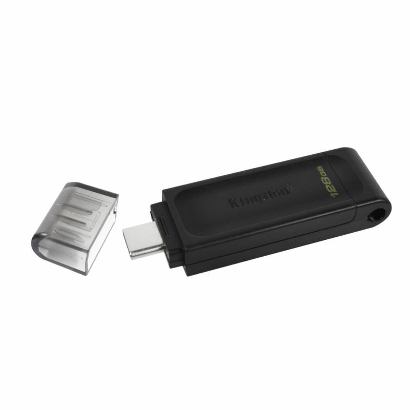 Memorie USB Kingston DT70/128GB usb c Negru 128 GB