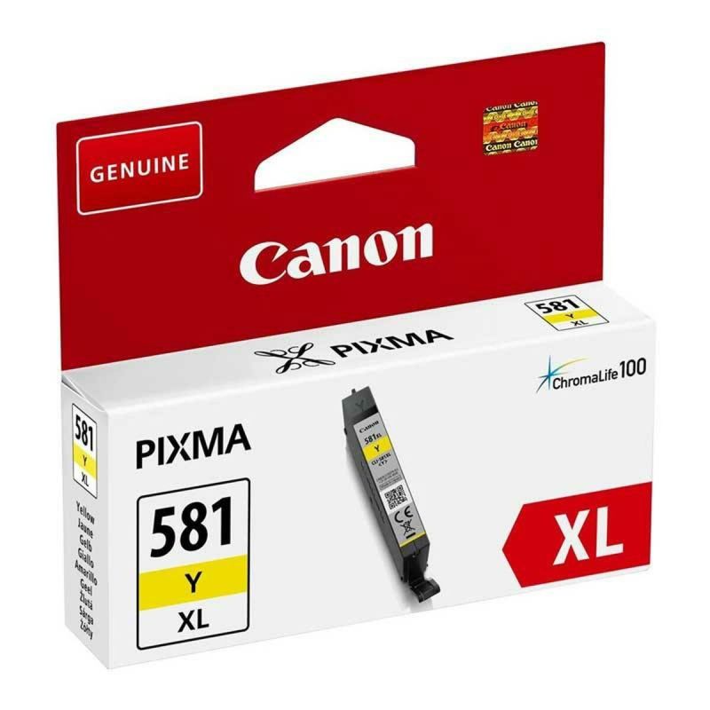Cartuș cu Cerneală Originală Canon CLI-581Y XL XL Galben