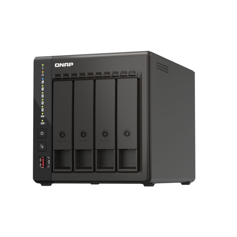 Stocare în Rețea NAS Qnap TS-453E-8G Negru Intel Celeron Intel Celeron J6412