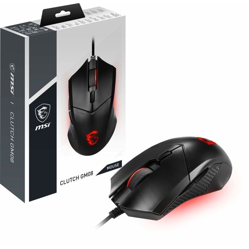 Mouse Optic MSI Clutch GM08 Negru