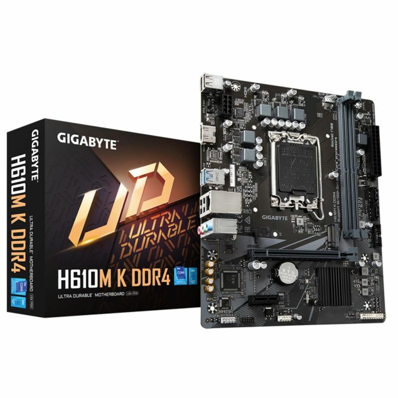 Placă de Bază Gigabyte H610M K DDR4 1.0 LGA 1700 INTEL H610