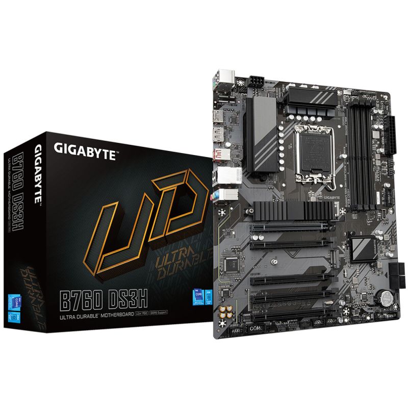 Placă de Bază Gigabyte B760 DS3H LGA 1700 Intel B760