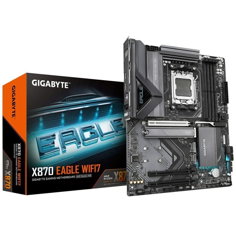 Placă de Bază Gigabyte X870 EAGLE WIFI7 AMD AM5 AMD X870