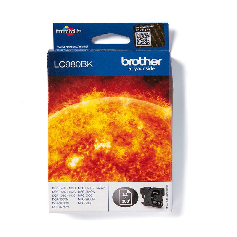 Cartuș cu Cerneală Originală Brother LC-980BK Negru (1 Unități)