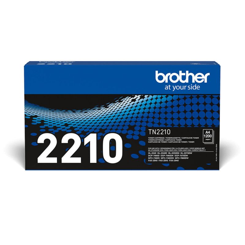 Toner Original Brother TN-2210 Negru Multicolor