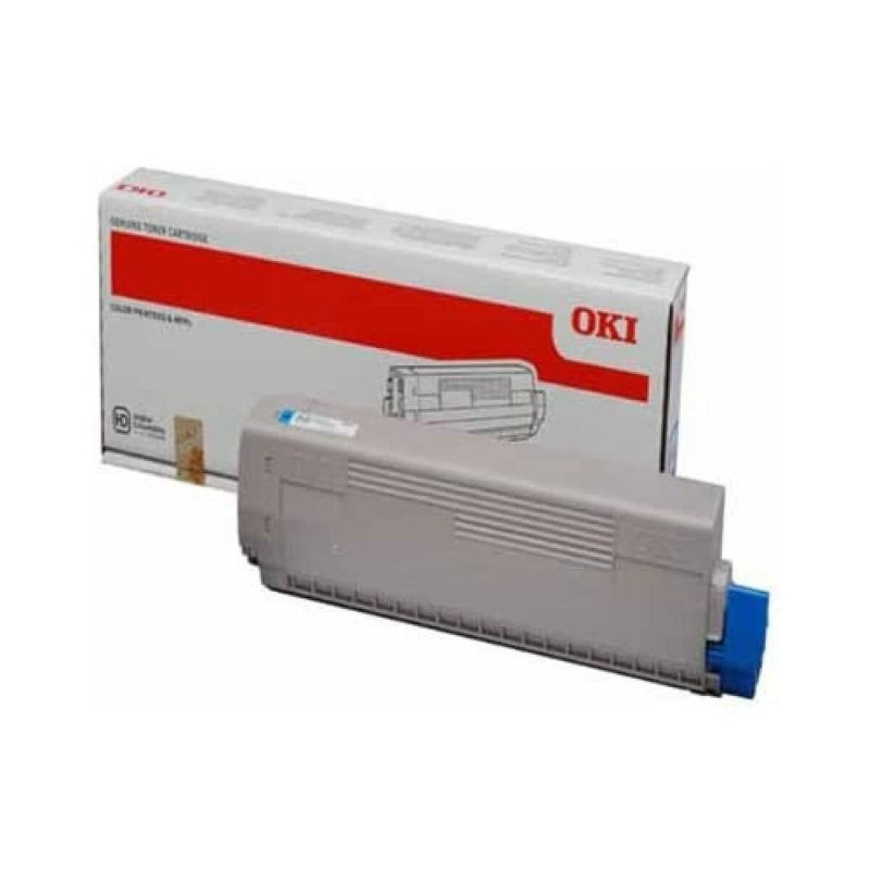 Toner Original OKI 44844615 Negru Cyan