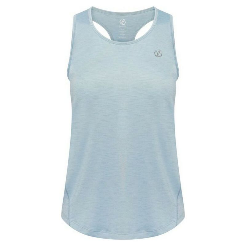 Tricou cu Bretele Damă Dare 2b Agleam Alb Albastru deschis