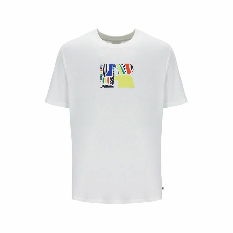 Tricou cu Mânecă Scurtă Bărbați Russell Athletic Emt E36211 Alb