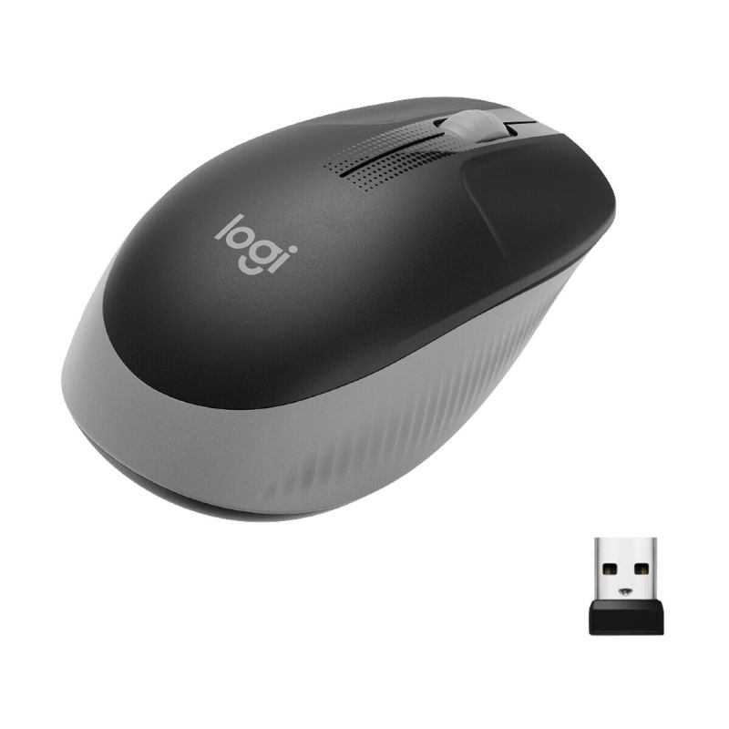 Mouse Fără Fir Logitech M190 Gri
