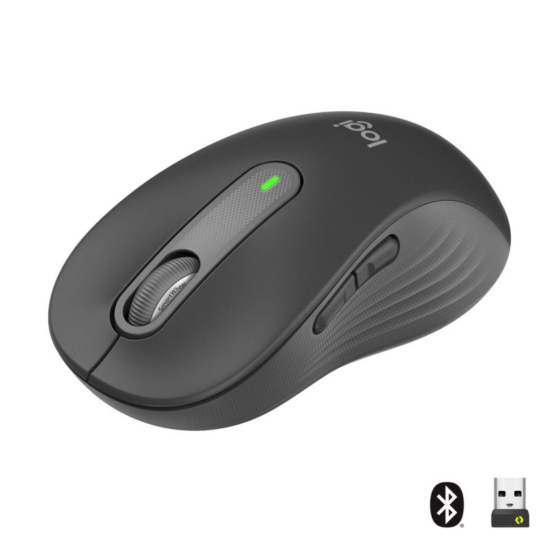 Mouse Fără Fir Logitech Signature M650 Gri Grafit Oțel
