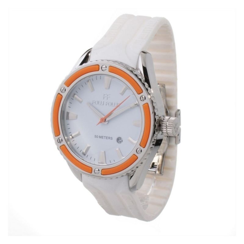 Ceas Damă Folli Follie WF0T027ZDO_WHITE (Ø 45 mm)