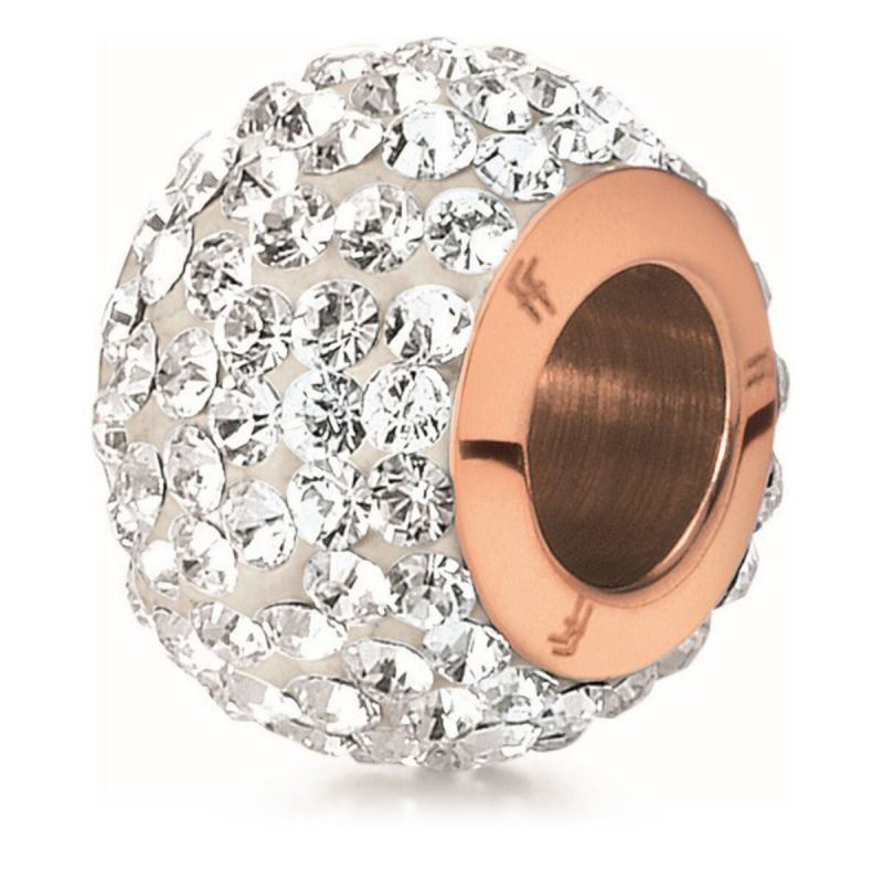 Mărgele Damă Folli Follie 3P0T023RC Argintiu 1 cm