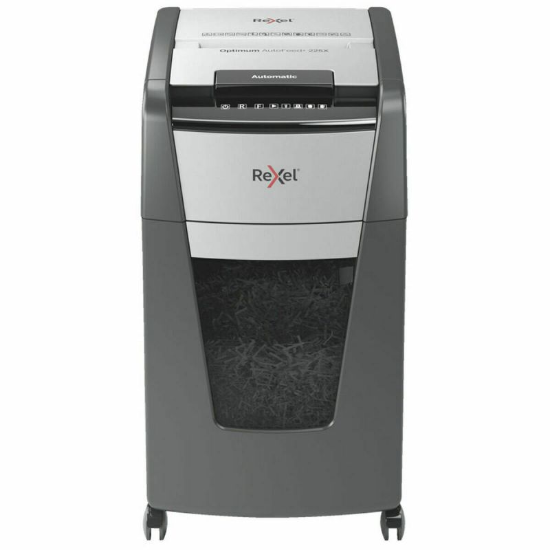 Concasor de Hârtie Rexel Optimum AutoFeed 225X 60 L