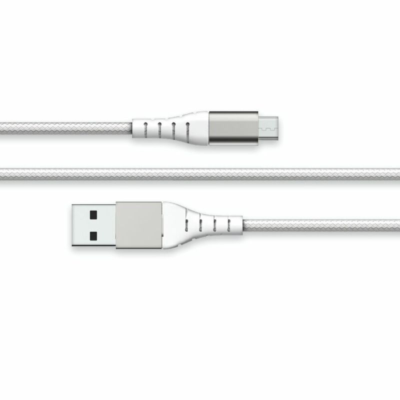 Cablu USB la micro USB Big Ben Interactive FPLIAMIC2MW (2 m) Alb