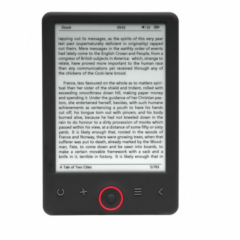 eBook Denver Electronics EBO-635L 4GB Negru 6"
