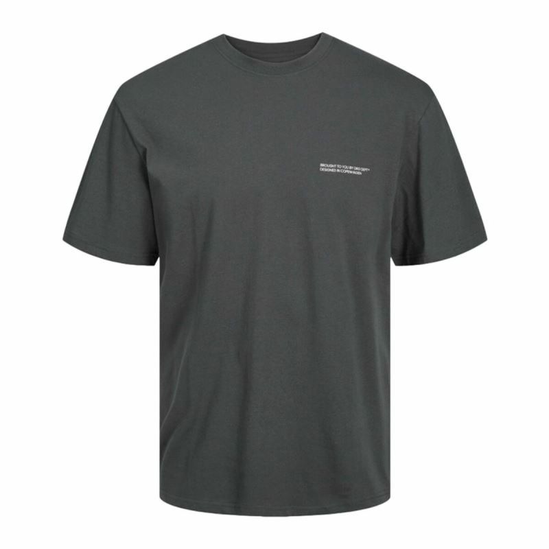 Tricou cu Mânecă Scurtă Bărbați Jack & Jones Jorvesterbro Gri închis