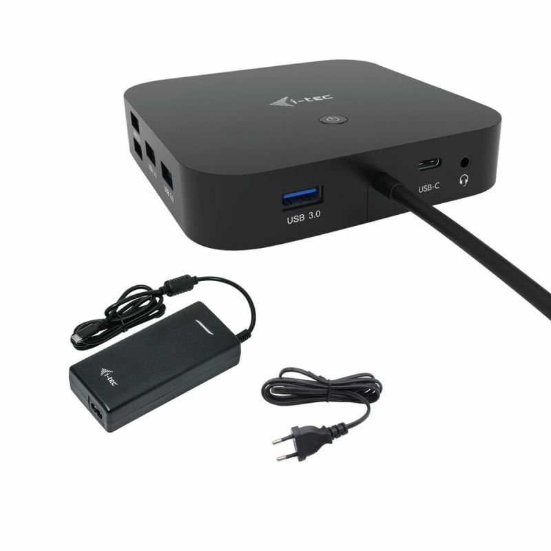 Hub USB i-Tec C31HDMIDPDOCKPD100 Negru 100 W