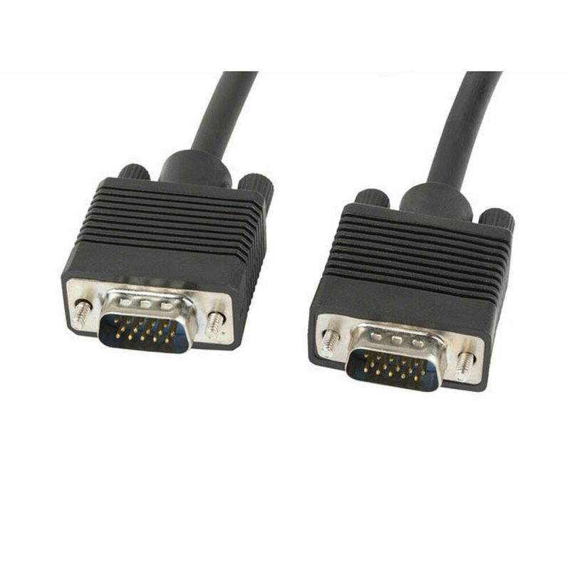 Cablu VGA Lanberg CA-VGAC-10CC-0050-B 5 m Negru
