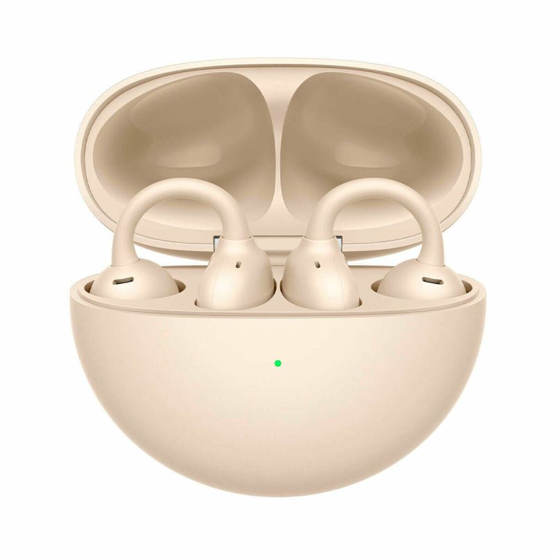 Căști Bluetooth Huawei FreeClip Bej