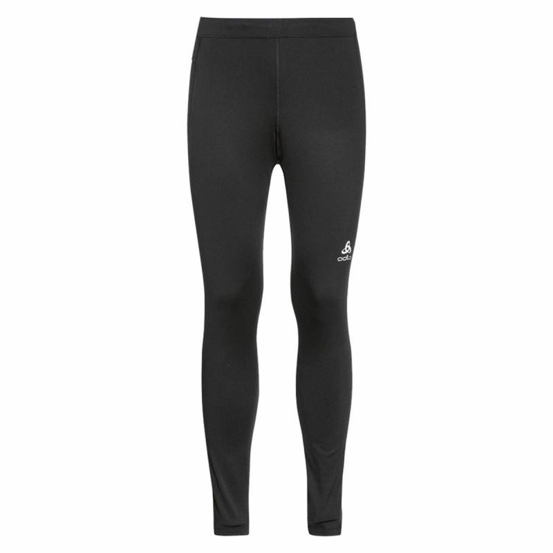 Colanți sport pentru bărbați Odlo Essential Warm Negru