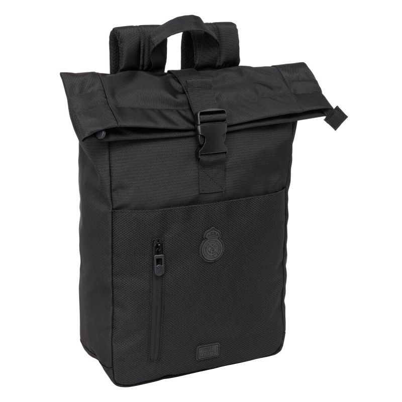 Rucsac pentru Laptop Real Madrid C.F. Negru 28 x 42 x 13 cm