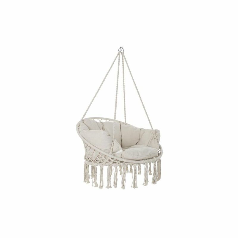 Hamac DKD Home Decor Bej 100 x 80 x 145 cm (100 x 80 x 145 cm)