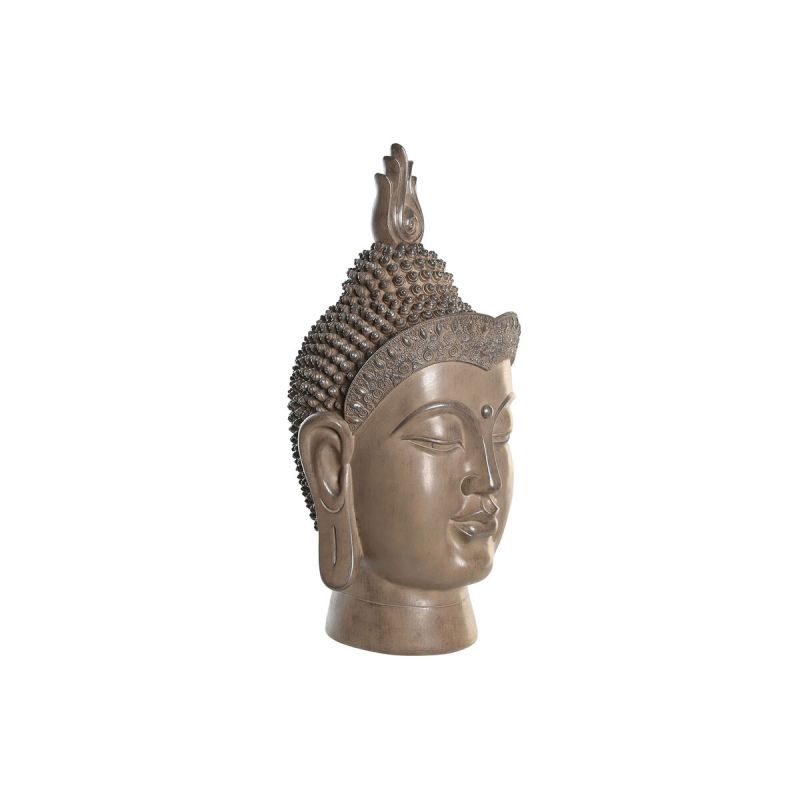 Figură Decorativă DKD Home Decor 30 x 29 x 58 cm Maro Buda Oriental