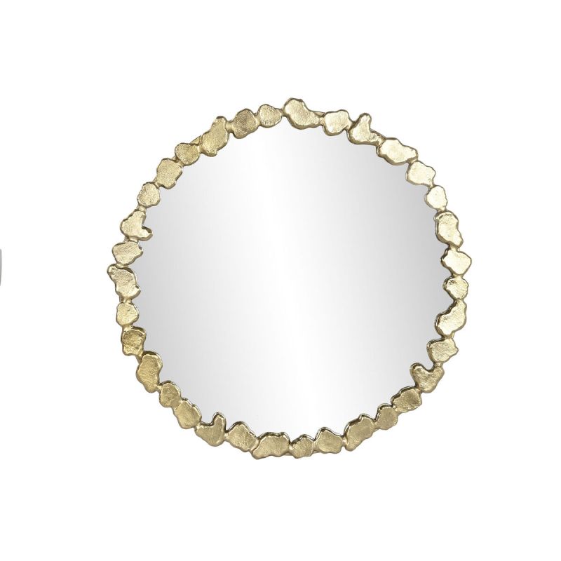 Oglindă de perete DKD Home Decor Auriu* 86 x 3 x 86 cm 84 x 4 x 84 cm Vintage