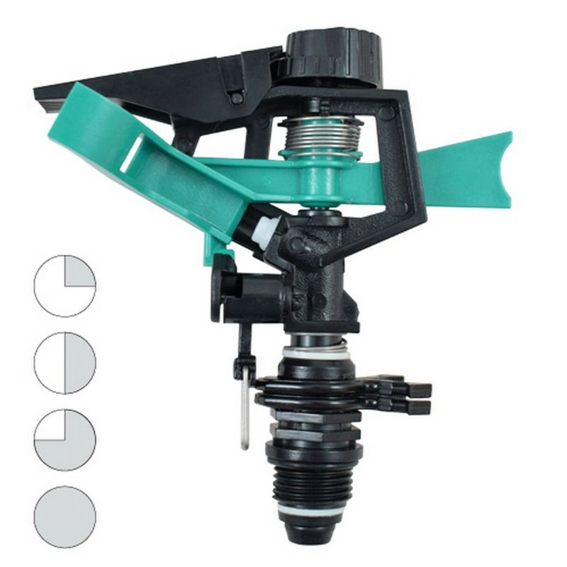 Aspersor de irigare  Ferrestock SEC-CIR Negru M1/2" Plastic dur