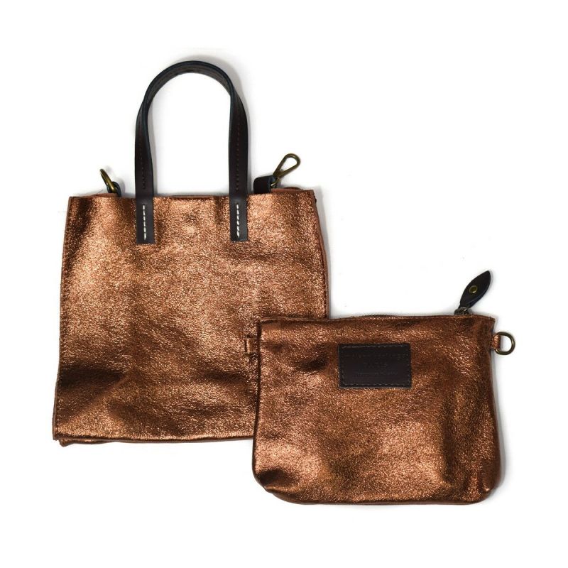 Geantă Damă Maison Heritage MH_002 Maro 22 x 21 cm