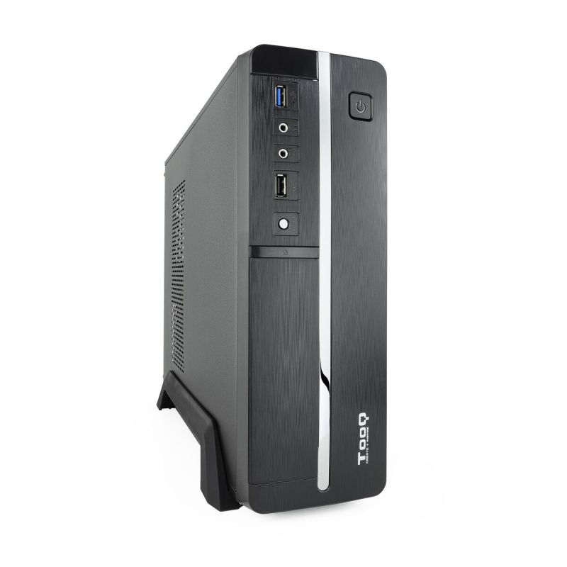 Unitate Mini-tower Micro ATX cu Sursă de Alimentare TooQ TQC-3005U3 Slim USB 3.0 Negru 500 W