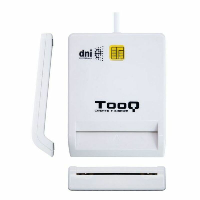 Cititor de Carduri Inteligente TooQ TQR-210W USB 2.0 Alb