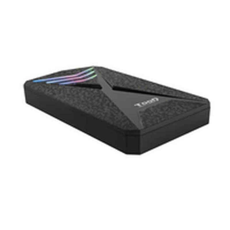 Husă Hard Disk TooQ TQE-2550RGB Negru 2,5"